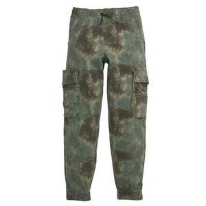 Wrangler Boy's Loose Fit Cargo Jogger with Elasticized Cuffs, Size 16, Regular